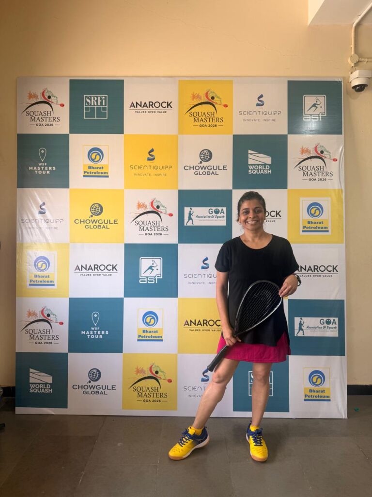 Nivedita Basu Begins Squash Journey After 40