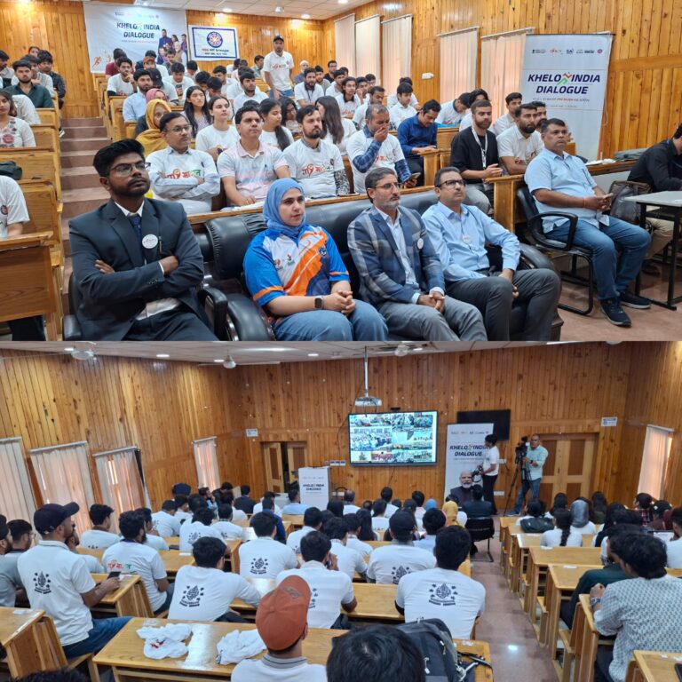NIT Srinagar Hosts MY Bharat Youth Sports Event