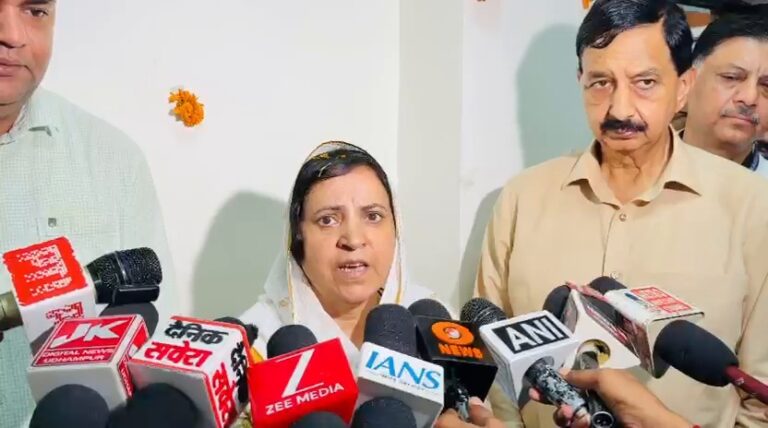 Sakeena Itoo Inaugurates ₹8.30-Cr CT Scan at GMC Udhampur