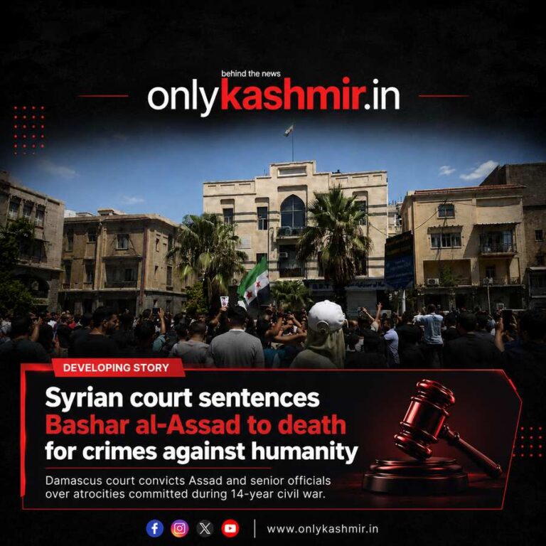 Syria Court Sentences Assad to Death