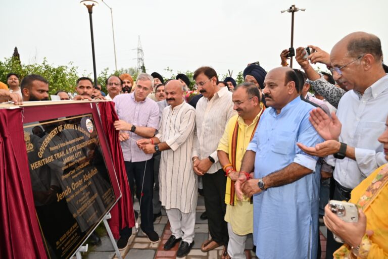 CM Inaugurates ₹60 Crore Jammu Projects