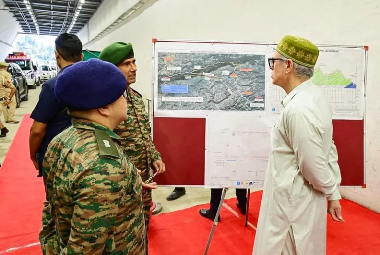 CM Omar Abdullah Reviews Sungal Tunnel Progress