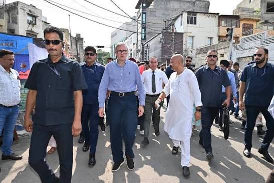 CM Inaugurates Upgraded Residency Road in Jammu