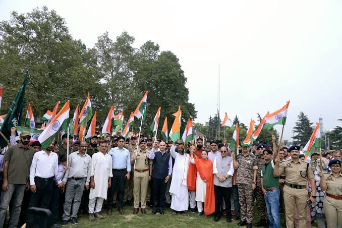 15,000 Join Tiranga Rally in Kishtwar