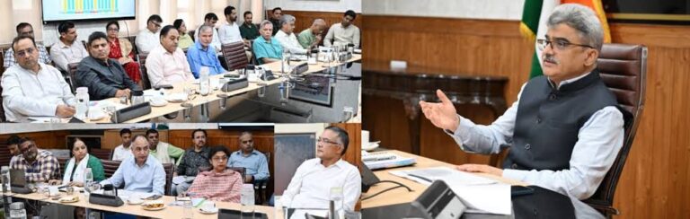 J&K Chief Secretary Reviews UNDP SDG Budget Plan