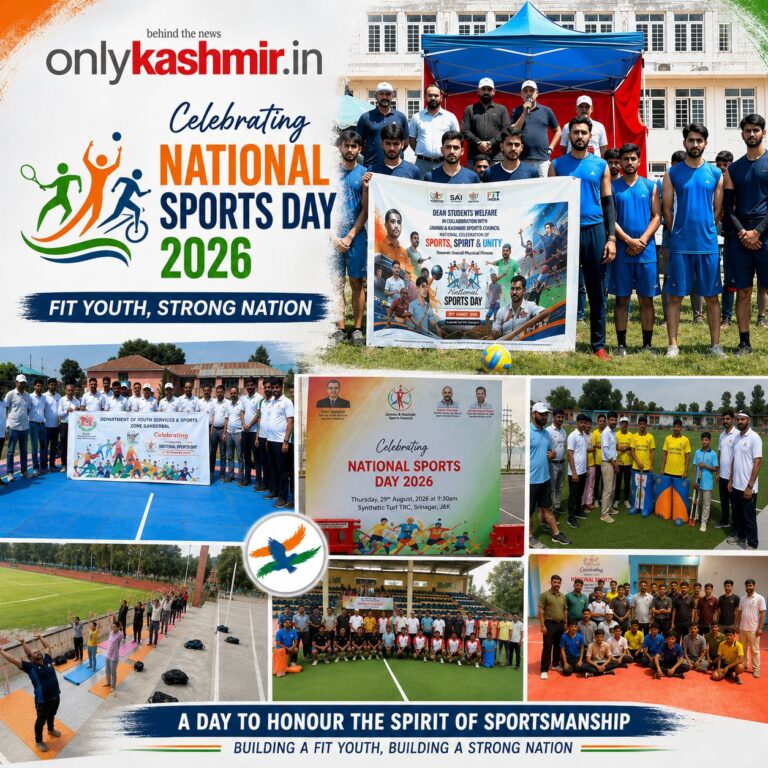 National Sports Day Celebrated Across Kashmir