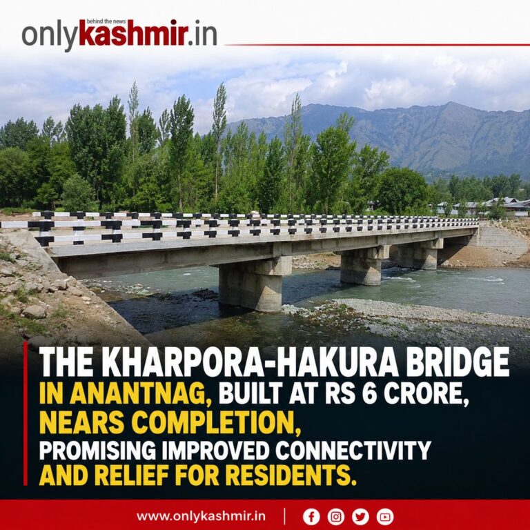 Kharpora-Hakura Bridge Nears Completion