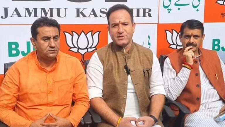 BJP Backs Statehood, Rejects Pre-1953 References