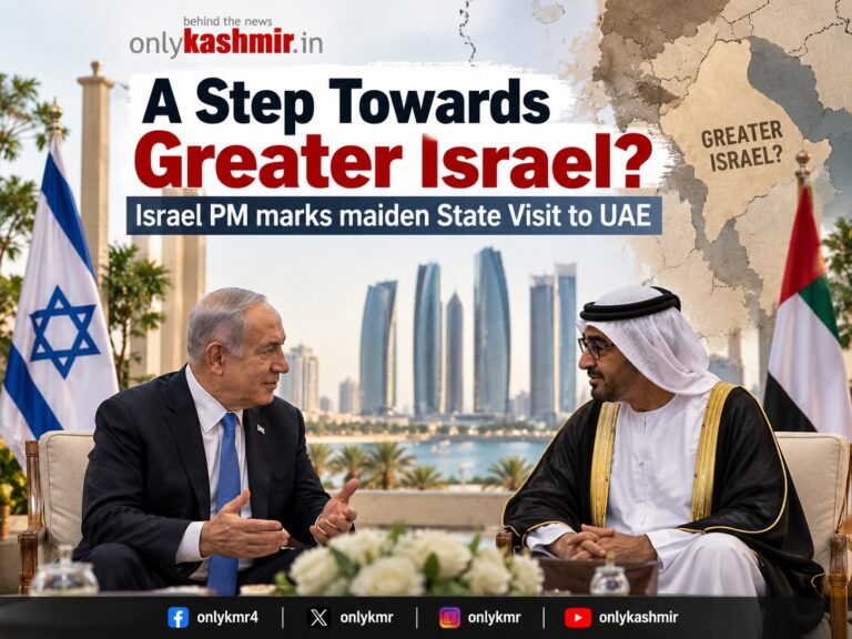 A Step Towards Greater Israel? Netanyahu’s First Officially Acknowledged Visit to the UAE