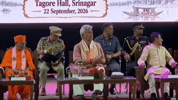 LG Sinha Releases Book on Patel, Kashmir