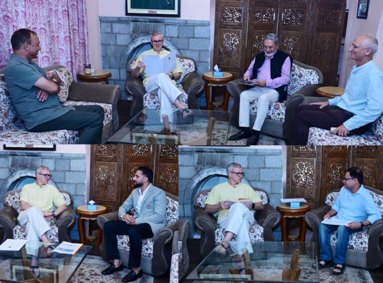 CM Omar Abdullah Meets Delegations At Raabita