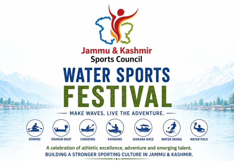 J&K Sports Council To Organise Water Sports Festival