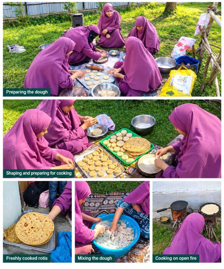 Laharwalpora School Celebrates Bagless Day with Dastarkhan