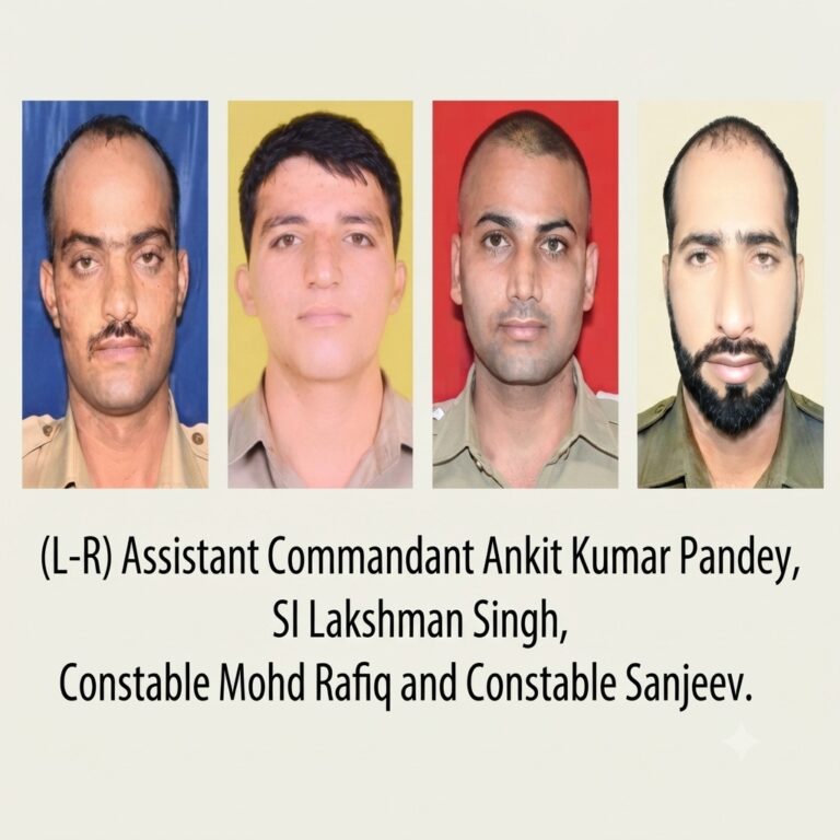 Four CISF Personnel Killed in Kathua Firing