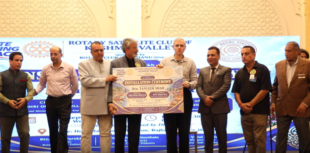 CM Omar Abdullah inaugurates Rotary Satellite Club-Kashmir Valley
