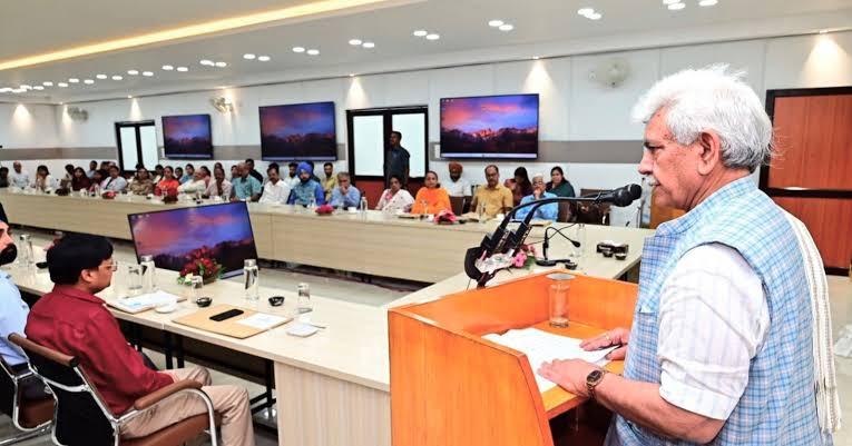 LG Sinha Launches Nasha Mukt Bharat Documentary