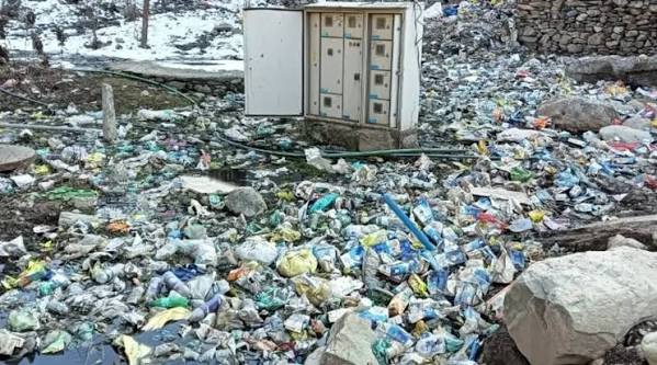 Waste reportedly dumped in pits at Sonamarg treatment plant despite crores spent on facility