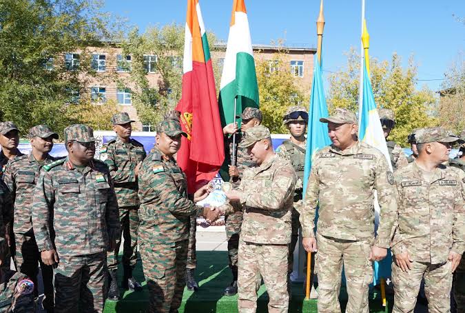 KAZIND-2026: India, Kazakhstan Begin Joint Drill