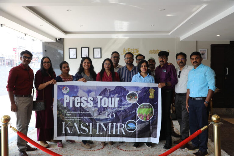 Kerala Media Delegation Begins J&K Press Tour