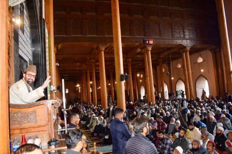 Mirwaiz Urges People To Reflect Faith Through Justice And Compassion