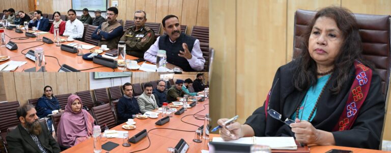 NHRC Special Rapporteur Reviews Rights Situation in J&K