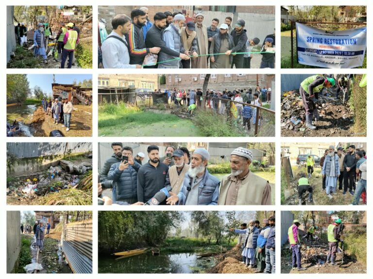 NLCO Restores Third Traditional Spring at Anchar