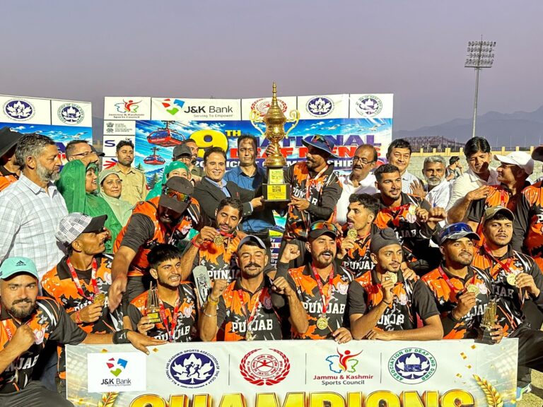 Tanvir Sadiq Felicitates Deaf T20 Cricketers in Srinagar
