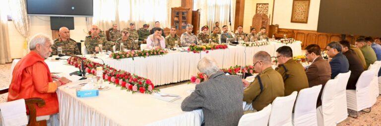 LG Sinha Directs Foolproof Counter-Terror Strategy