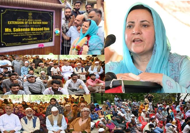 Sakina Itoo Holds Outreach Camp in Kulgam