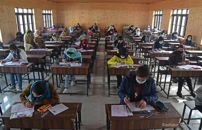 JKBOSE Class 10 Exams Conducted Peacefully
