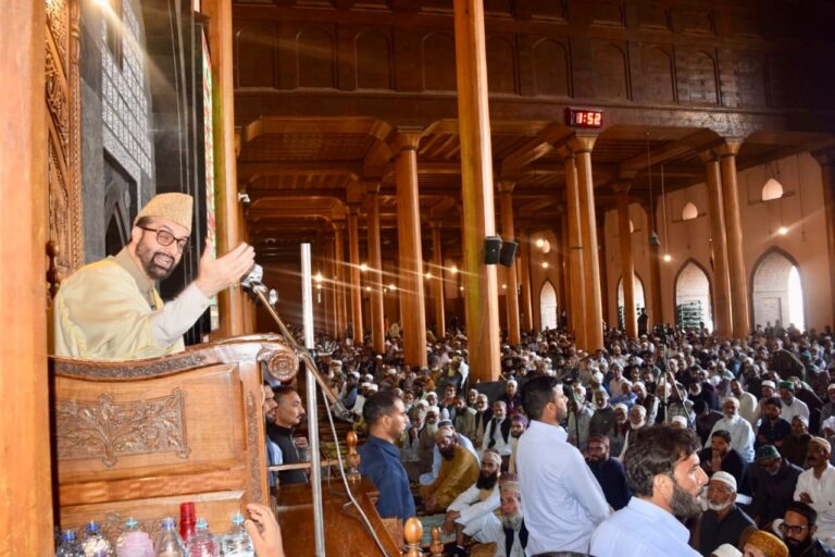 Mirwaiz: Preserving Kashmiri Means Preserving Our Identity